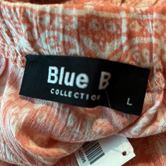 93. Blue B Collection Bandeau and Skirt in Paisley Print - Picture 8 of 11